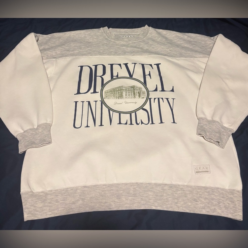 Vintage Drexel University Crewneck Sweatshirt Size L on Gear for Sports Tag